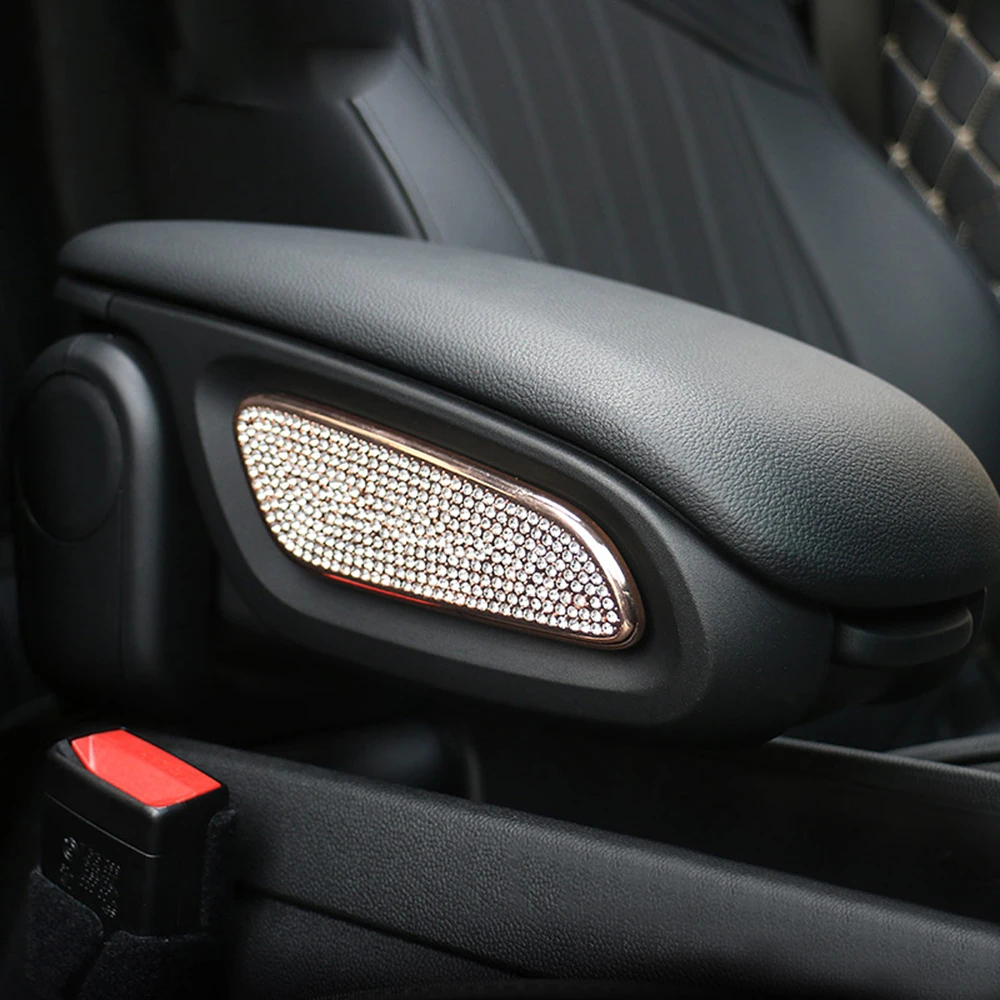 2 шт. интерьер автомобиля подлокотник коробка Стикеры с украшением в виде
