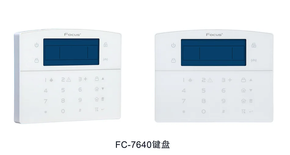 Панель безопасности Focus box + проводной детектор дыма Проводная сирена gsm и сетевая
