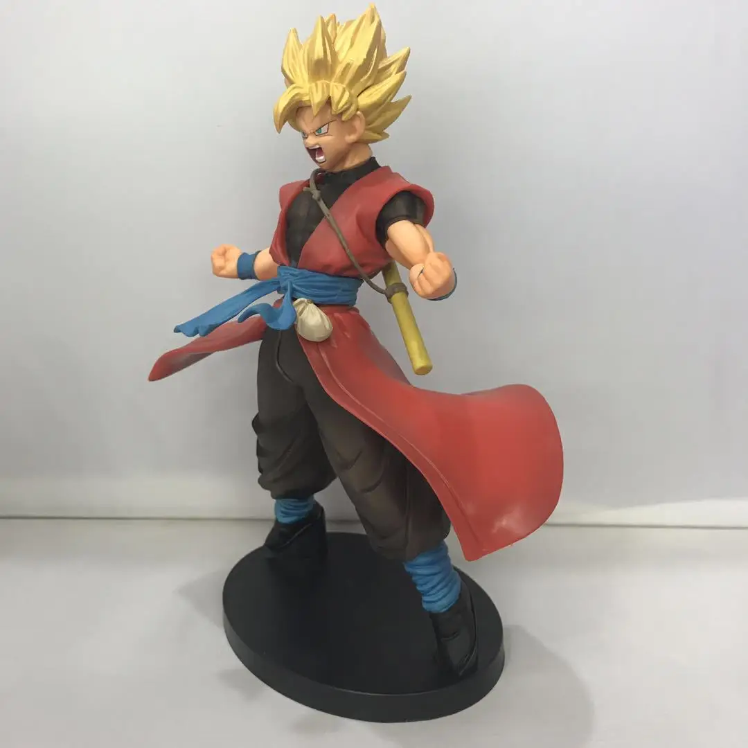 Фигурка героя из аниме Дагон Болл Z экшн-фигурка Гоку ПВХ 3 сына золотой черный Сон