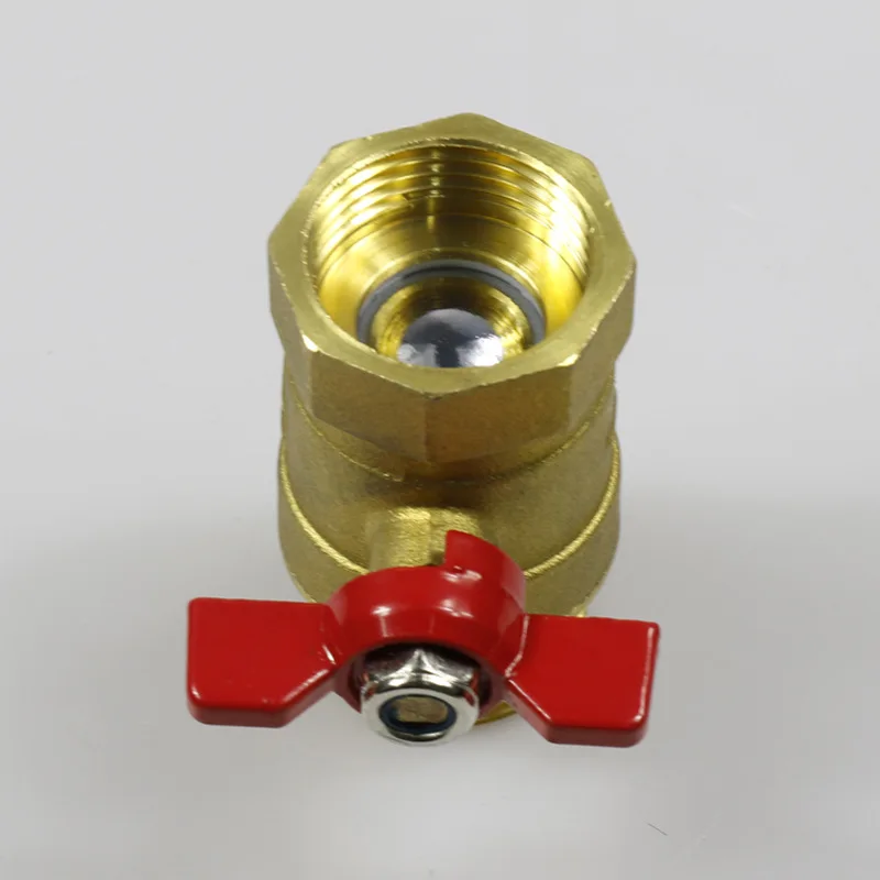 Шаровой кран с проволокой (внутри и снаружи проволоки) 4 точки 2 дюймовый медный