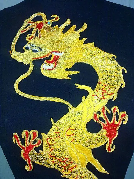 Нашивка С Вышивкой дракона 9 х22 см|embroidery patch|little patchpatches patches |