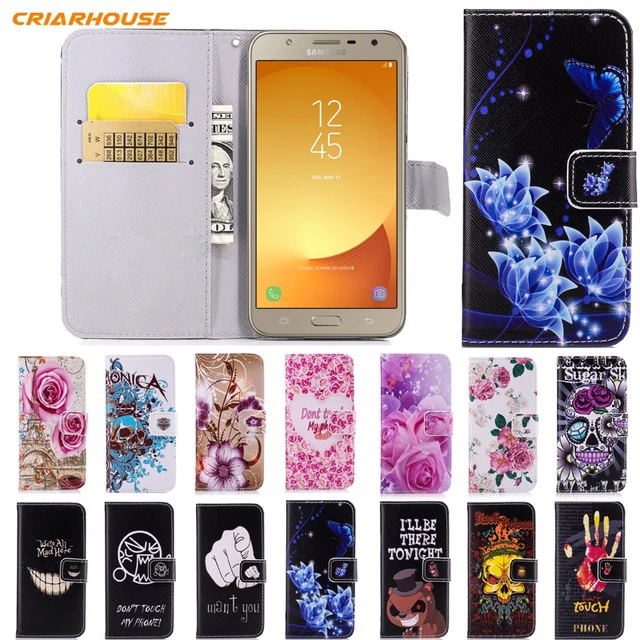 Кожаный чехол для Samsung Galaxy S5 S6 S7 S8 Plus NOTE8 A3 A5 A7 J3 J5 J7 J701 2017 MAX J2 Prime 2016 | Мобильные