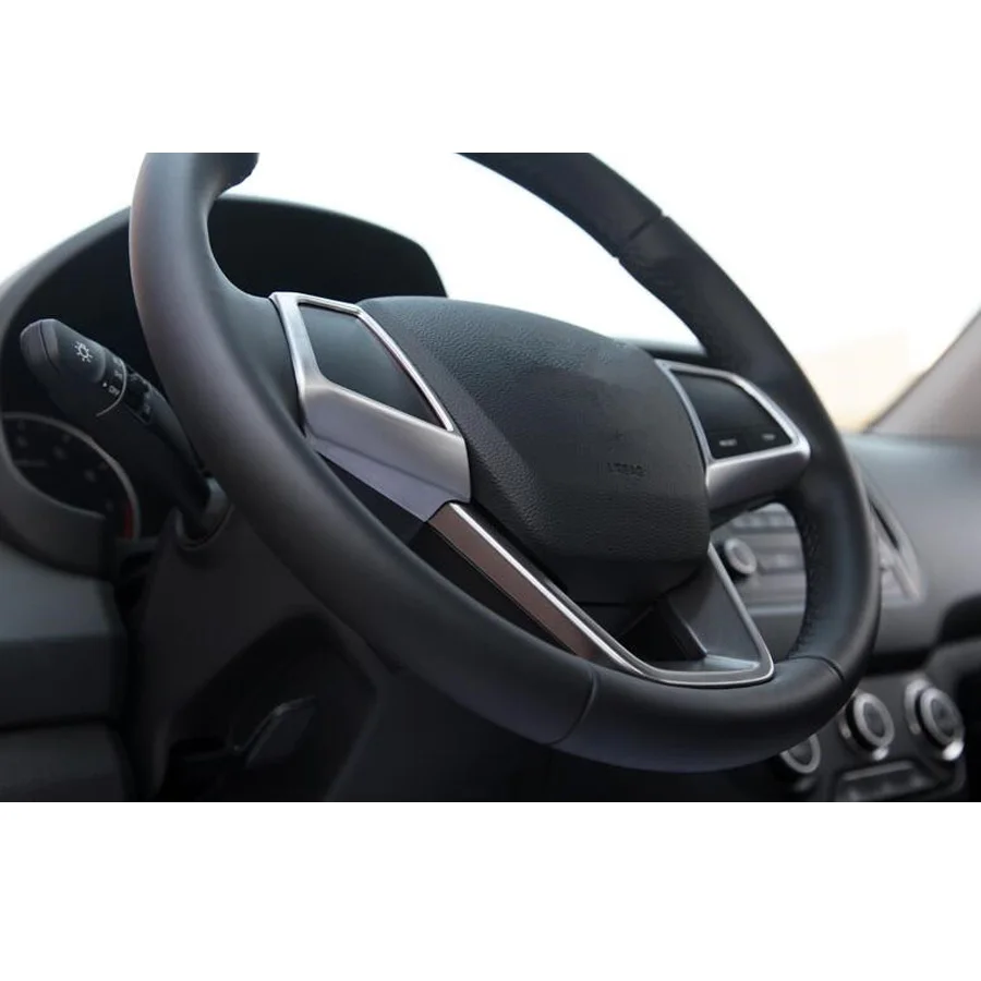 YAQUICKA 2x Car Steering Wheel Switch Button Frame Trim Styling Sticker Sequins For Hyundai IX25 2015 Auto Accessory Mouldings | Автомобили