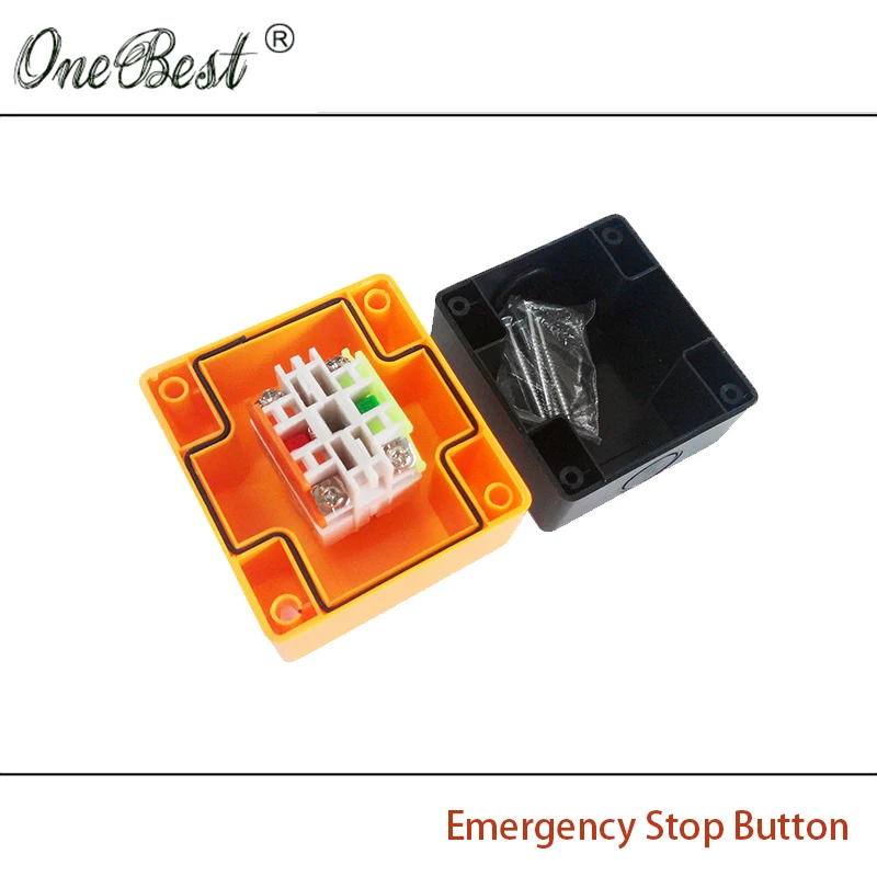 EMT Лифт аварийный стоп переключатель красный знак кнопка коробка с кольцом круг