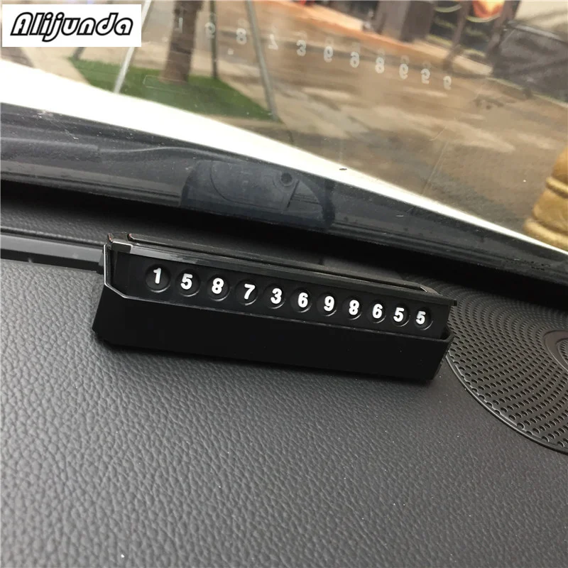 Автомобильная Временная карта для парковки мобильный номер карты SEAT Ibiza Leon Toledo