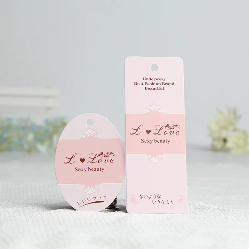 

Customized LOGO Printing in 400g Thickness Coated Paper Tag