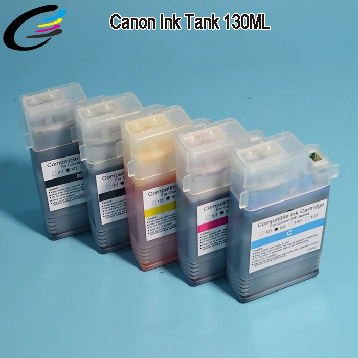 Широкоформатный чернильный картридж для принтера Canon iPF 670 680 770 780 с чипом чернил PFI