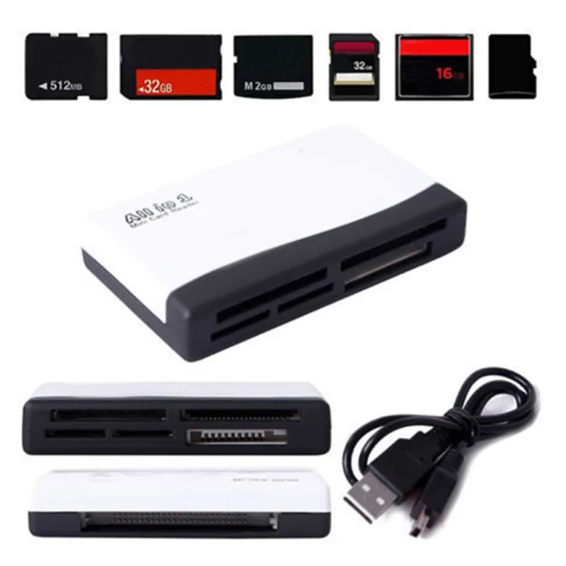 Устройство для чтения SD TF CF MS Micro карт USB 2 0 | Компьютеры и офис