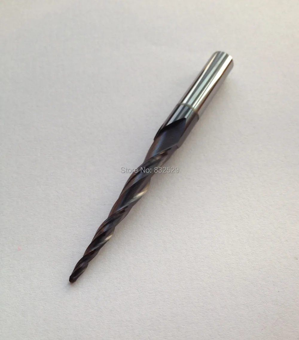 Концевые фрезы HRC55 R0.5 * D8 45 85L 2F вольфрамовые с твердым карбидным покрытием