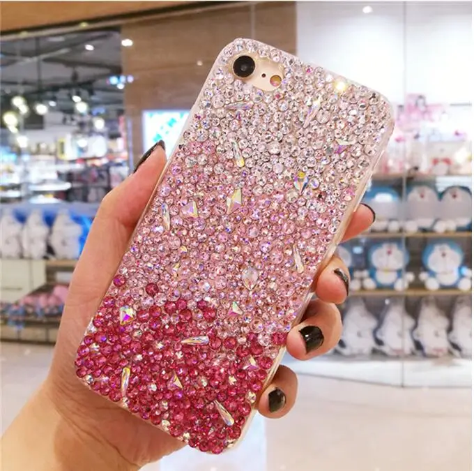 Роскошный Шикарный чехол со стразами для Nokia 3 5 6 8 9 2018 с кристаллами |