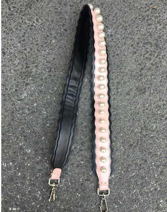 Pink Дизайн, роскошные стильные женские Сумки из искусственной кожи с перламутровым узором, женские сумки через плечо, сумка с ремешком, Запчасти и аксессуары, 4 цвета - Цвет: Pink