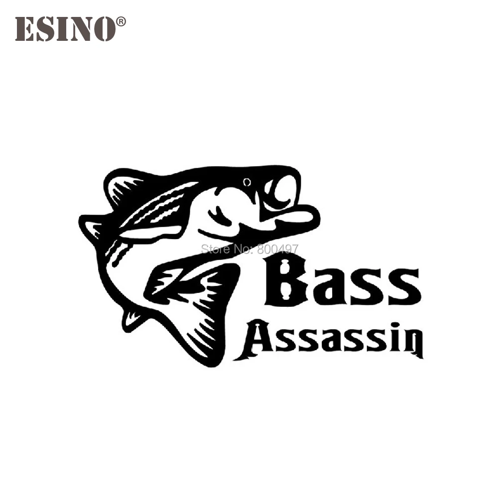Автомобиль стиль новые модные забавные Рыбалка бас убийца персонализированные