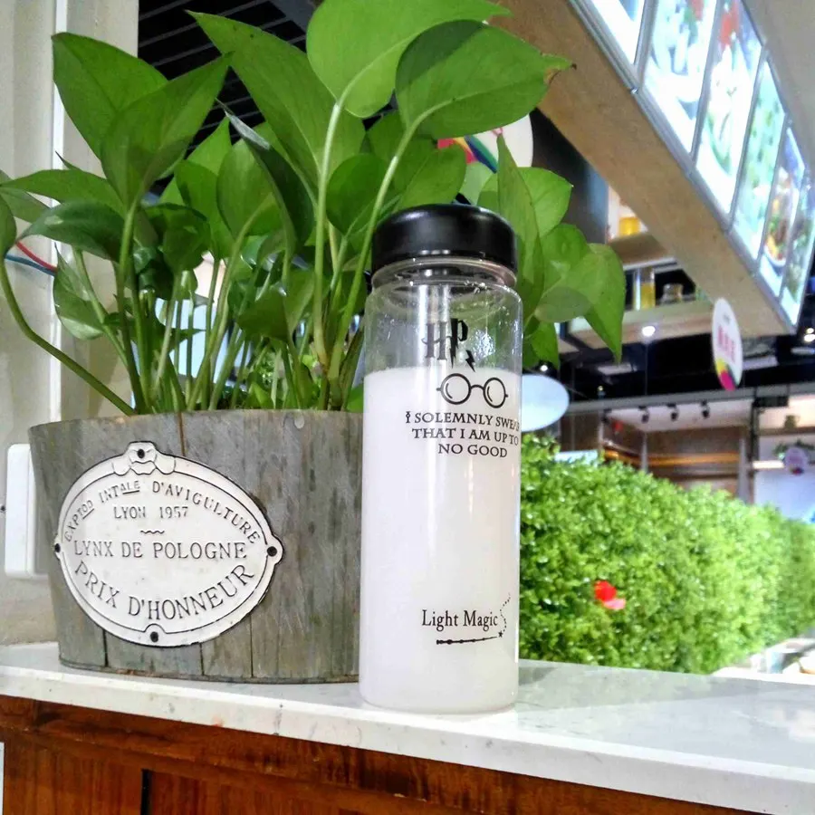 Простая летняя бутылка для воды 500 мл экологически безопасная путешествий спорта