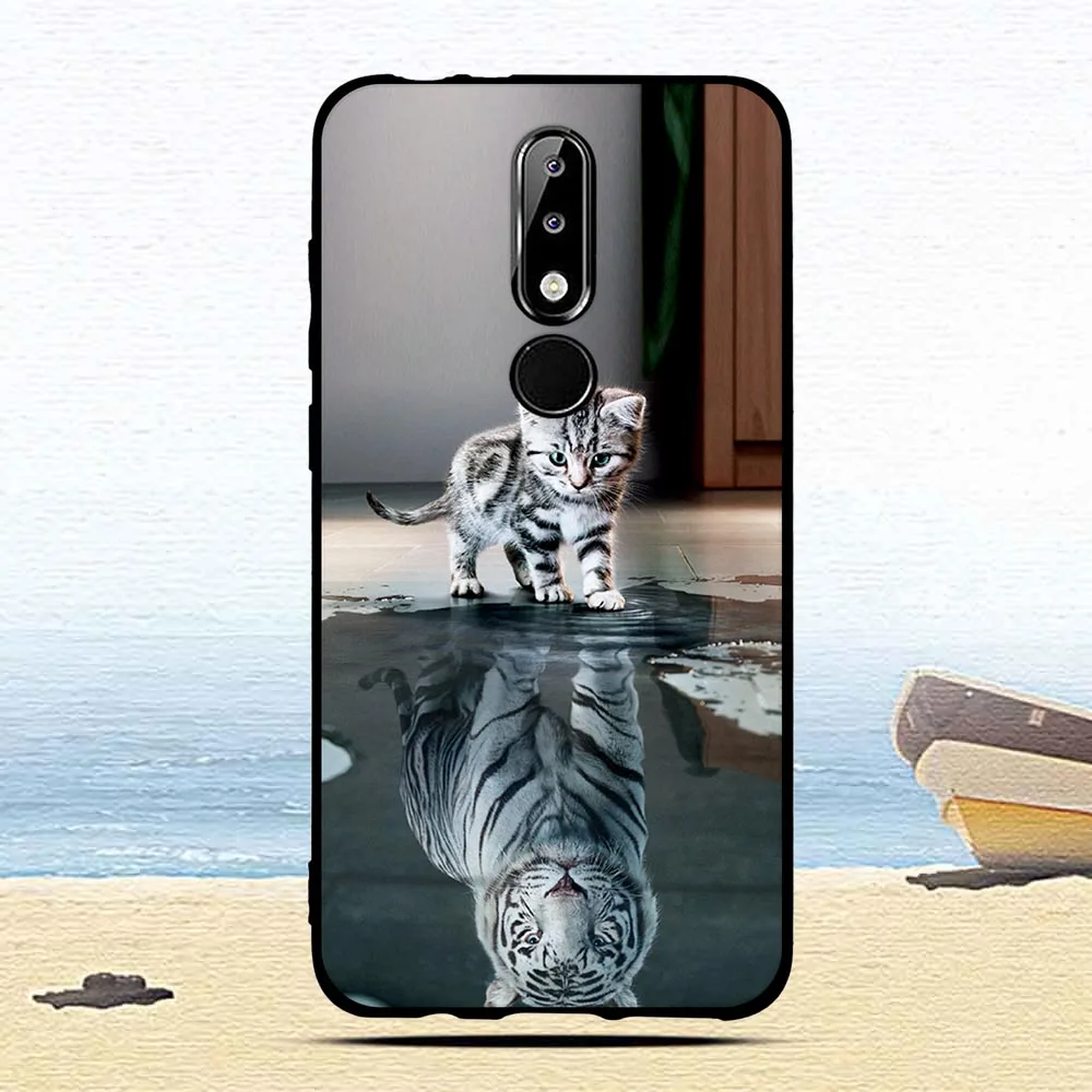 Роскошный силиконовый чехол для nokia 5,1 Plus/X5, мультяшный защитный чехол s для nokia 5,1 plus, чехлы для мобильных телефонов nokia 5,1 Plus, чехол - Цвет: 14