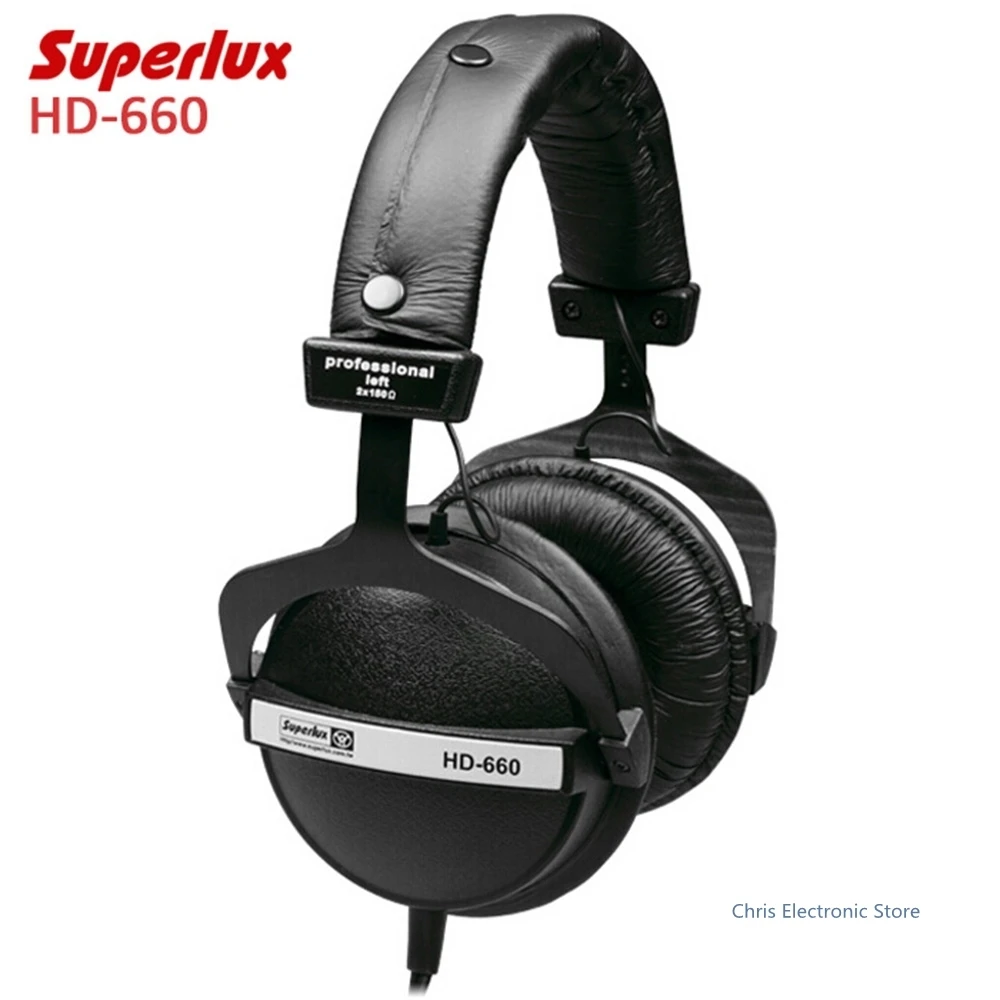 Оригинальные профессиональные музыкальные наушники Superlux hd660 с шумоподавлением