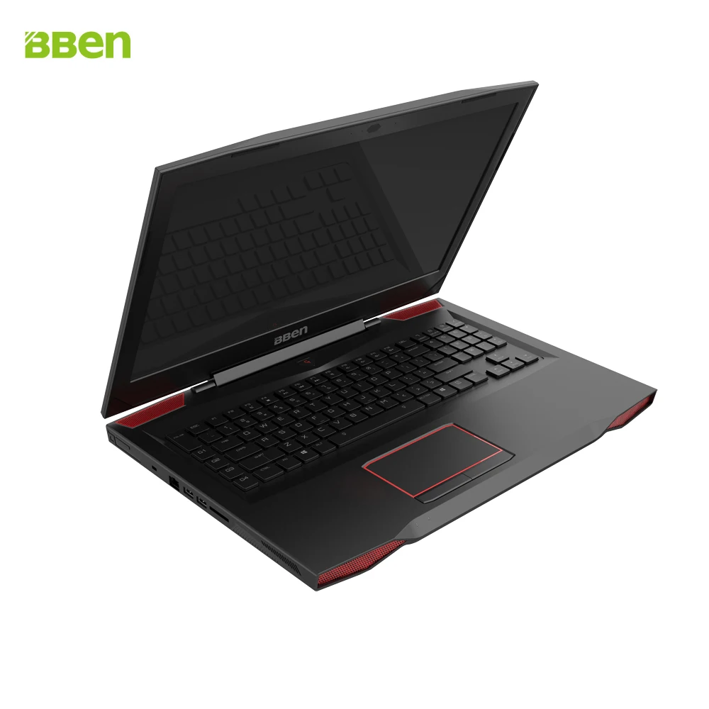 BBEN G17 17.3 inch Gaming Laptop i7 cpu GDDR5 NVIDIA GTX1060 Windows10 DDR4 32GB+512GB SSD+1TB HDD RGB Mechanical Keyboard