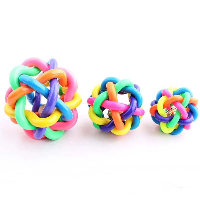 Изделия для домашних кошек молярный цветной резиновый шар Puzzl Toys