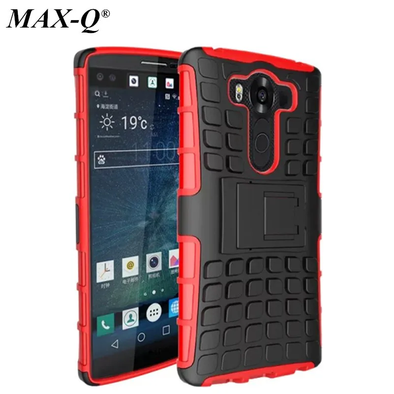 For Fundas LG V10 case MAX-Q Hybrid Dual Heavy Duty shockproof Armor Cases G4 pro F600 5.7inch Back Cover 2016 |