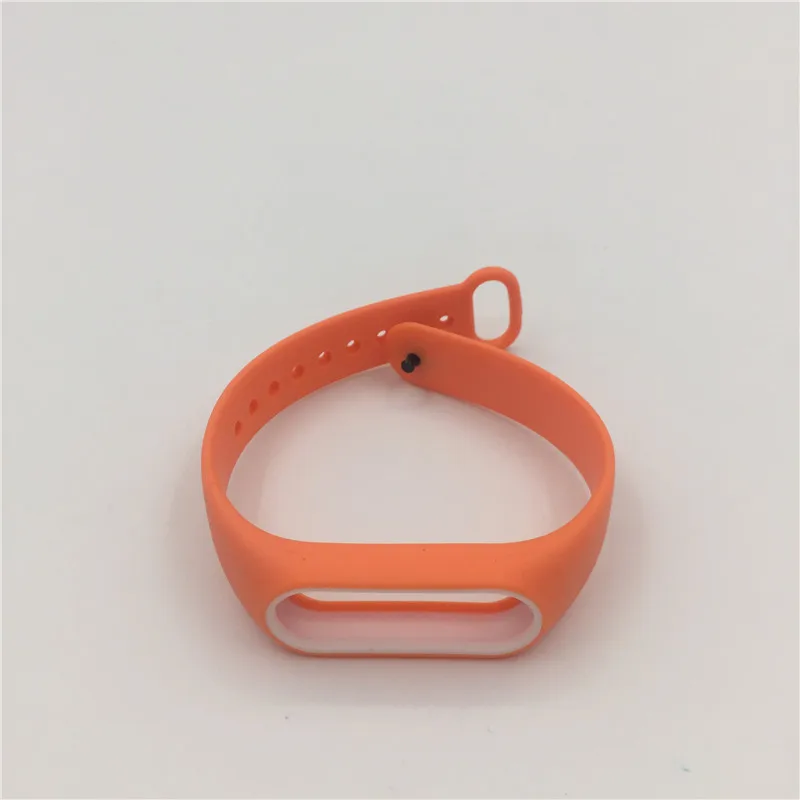 Силиконовый браслет для Xiaomi mi band 2 mi band 2 браслеты на ремешке двухцветные сменные браслеты для оригинальной mi band 2
