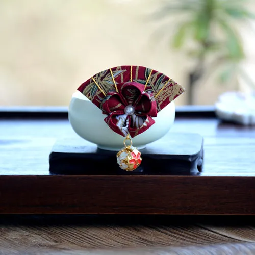 Японский и ветрозащитный горячее тиснение вырез крана колокольчик вентилятор