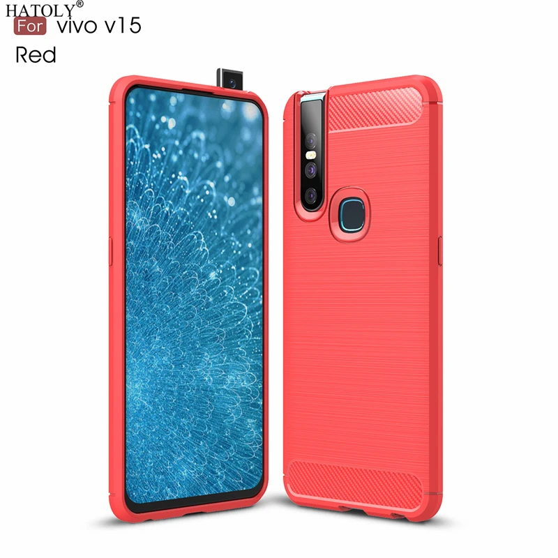 Чехол HATOLY для Capas vivo V15 противоударный мягкий силиконовый чехол из ТПУ телефона BBK