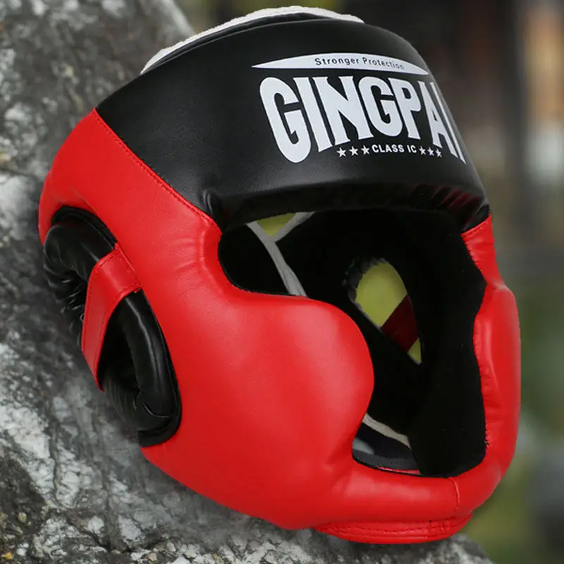 Боксерские Head Guard закрытым Тип/Спарринг шлем/ММА/Муай Тай кикбоксинг скобка/защиты головы