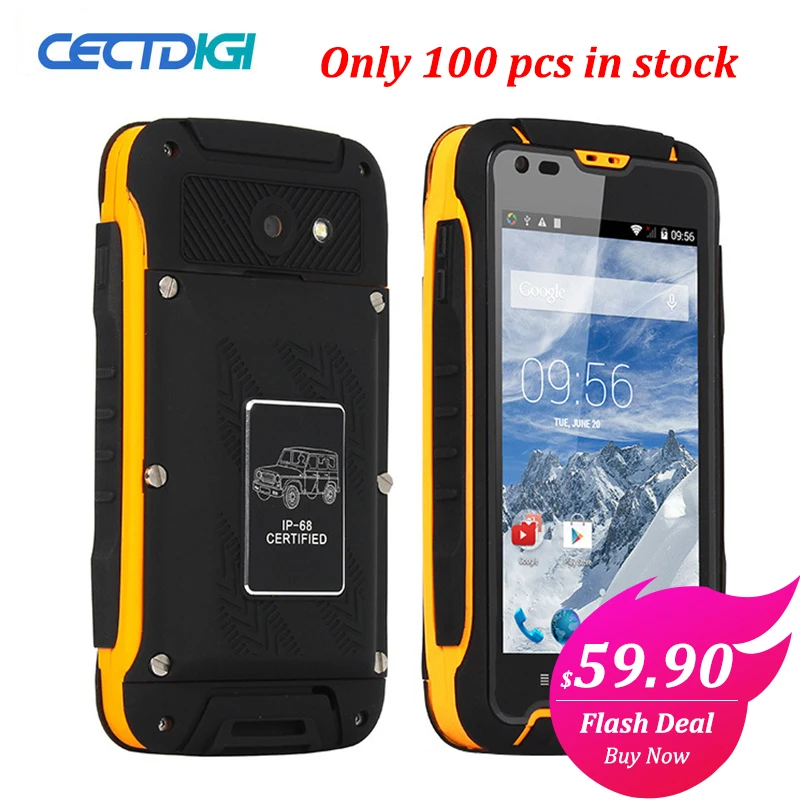 Прочный Cectdigi F605 разблокирована оригинальный смартфон Android 4 MTK6572 двухъядерный 3g