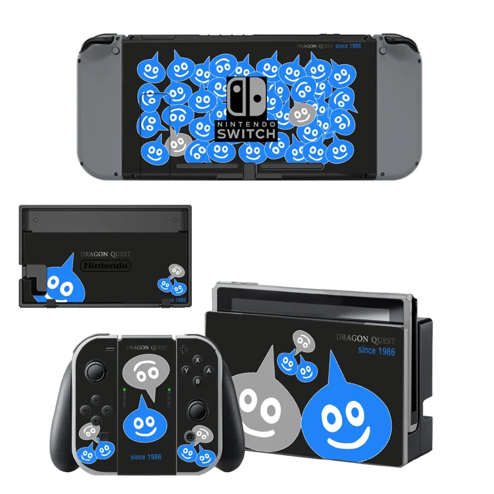 Nintendo Switch из винила и кожи Стикеры Обёрточная бумага для nintendo консолью коммутатора Joy-Con док-станция для кожи
