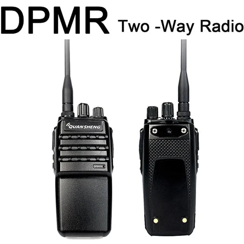 DHL Бесплатная доставка 2 шт. Quansheng DP9000 DPMR цифровая рация UHF 400 470 МГц 16 каналов 5 Вт VOX