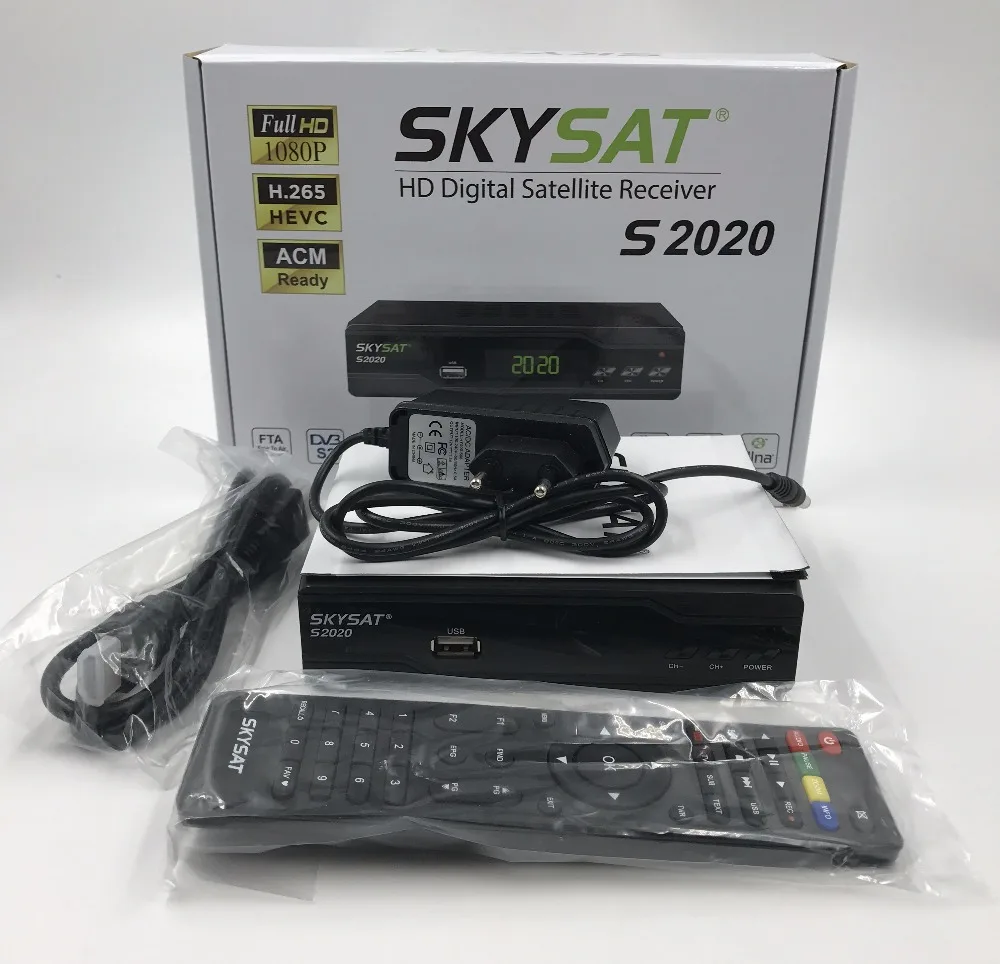 [Подлинный] SKYSAT S2020 Twin спутниковый тюнер ИКС SKS ACM IPTV M3U H.265 наиболее стабильный
