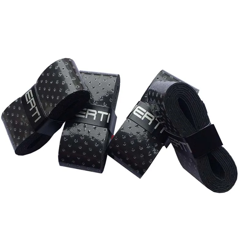 Powerti 10 шт./лот Теннис Overgrip stick перфорированные Напульсники пот вязкость Бадминтон ракетки дышащий сцепление