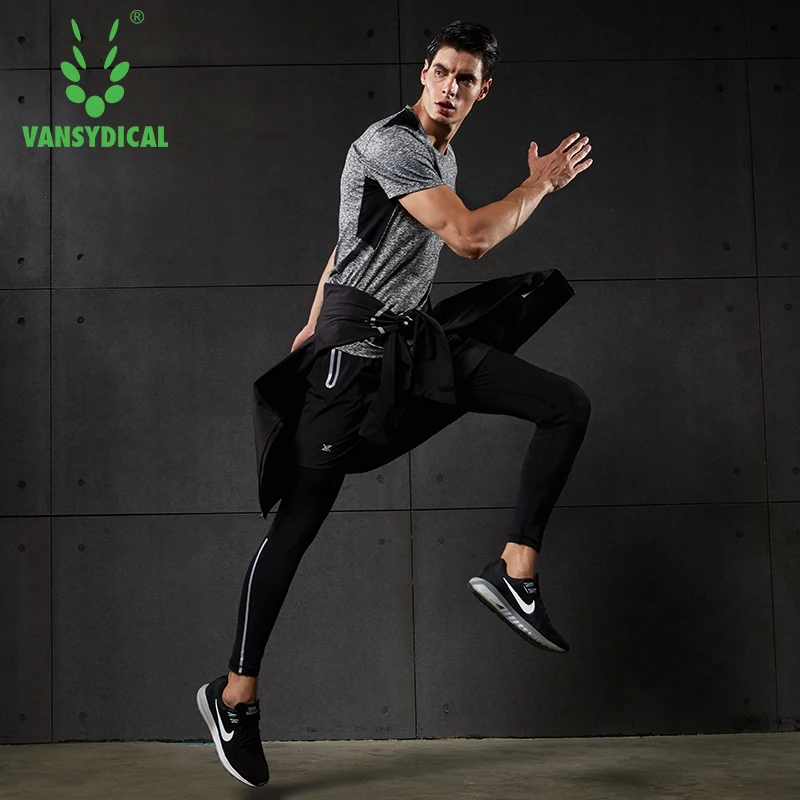 Vansydical мужской зимний спортивный костюм теплые 5 шт. спортивные костюмы мужская