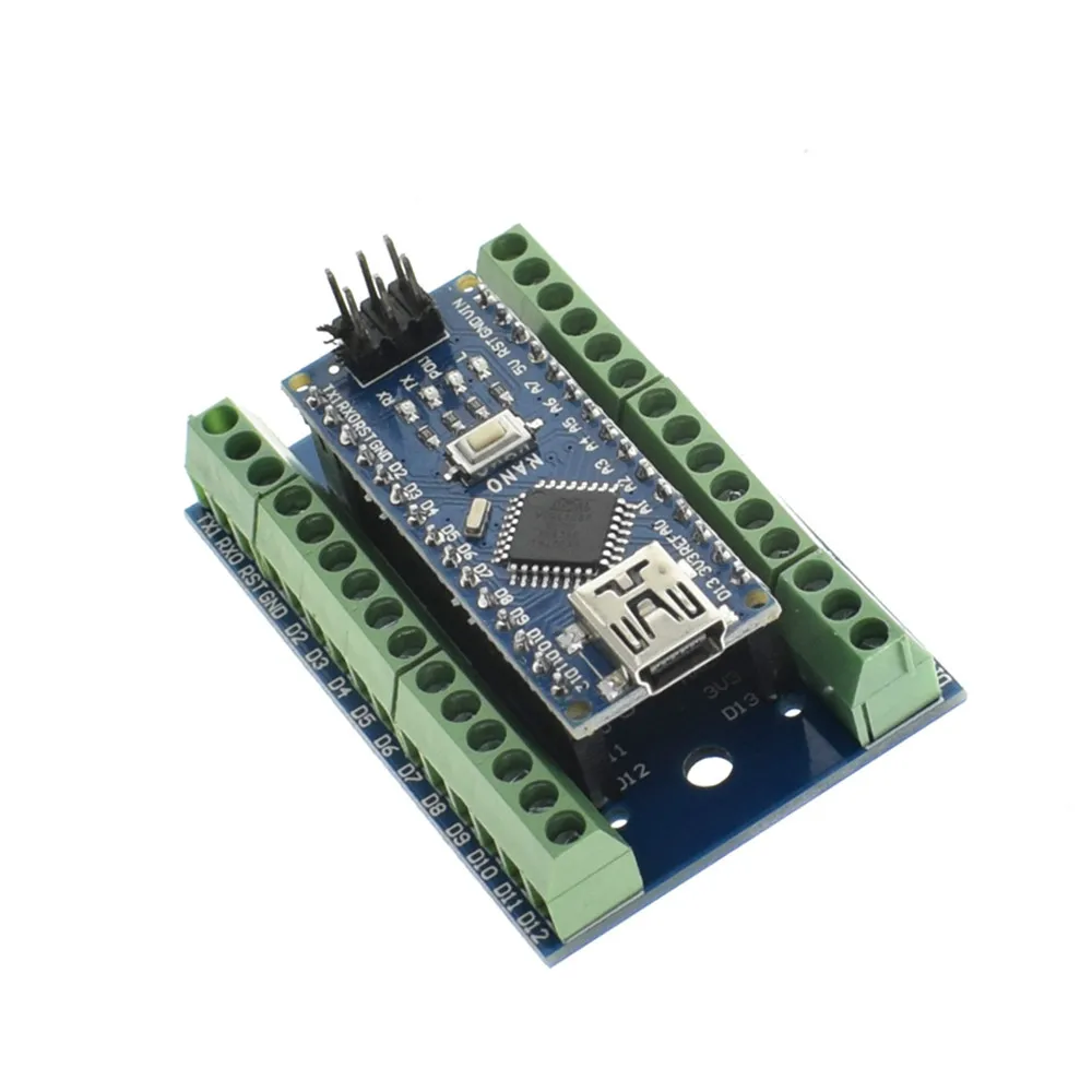 1 шт. NANO V3.0 3 0 контроллер клеммный адаптер плата расширения IO Shield простая Плата для