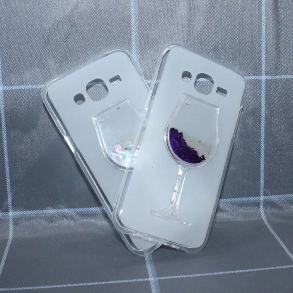 Чехол для Samsung Galaxy J5 2015 5 0 'Ɖd Cup Phone Capa с красными винными чашками динамическими