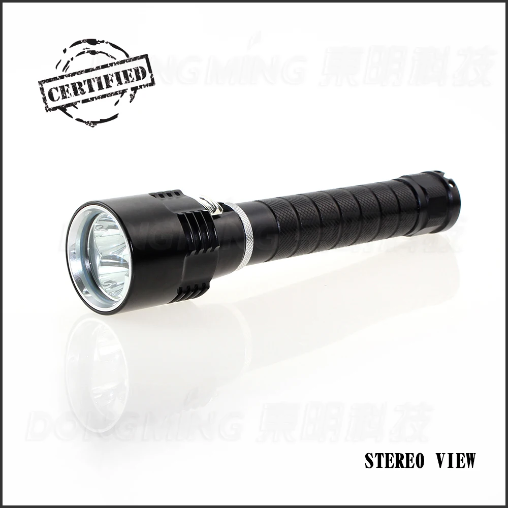 Тактический фонарик для дайвинга 4 2 В 3 x CREE XM L XML T6 белый водонепроницаемый