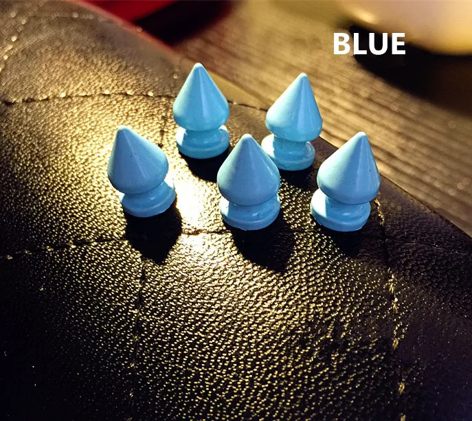 New10mm 10 шт цвет смешанный Сплав Металлический Шип металлический конус болты с