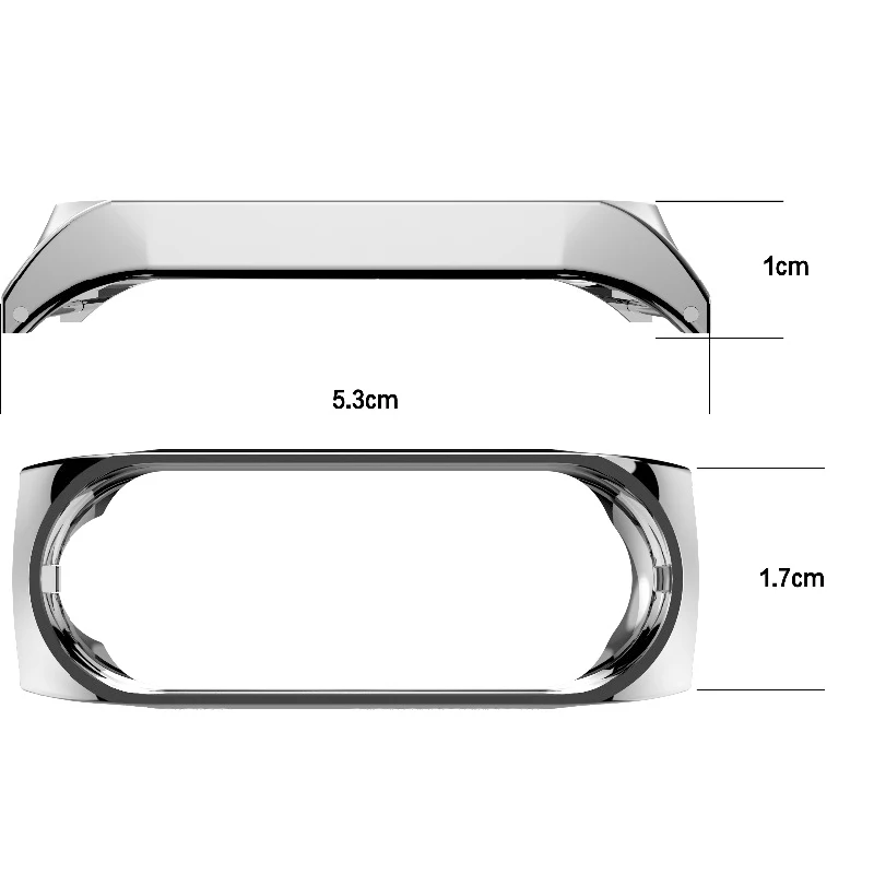 Xiaomi mi отрасли браслет группа 3 спортивный ремешок часы металлический для xiaomi Band