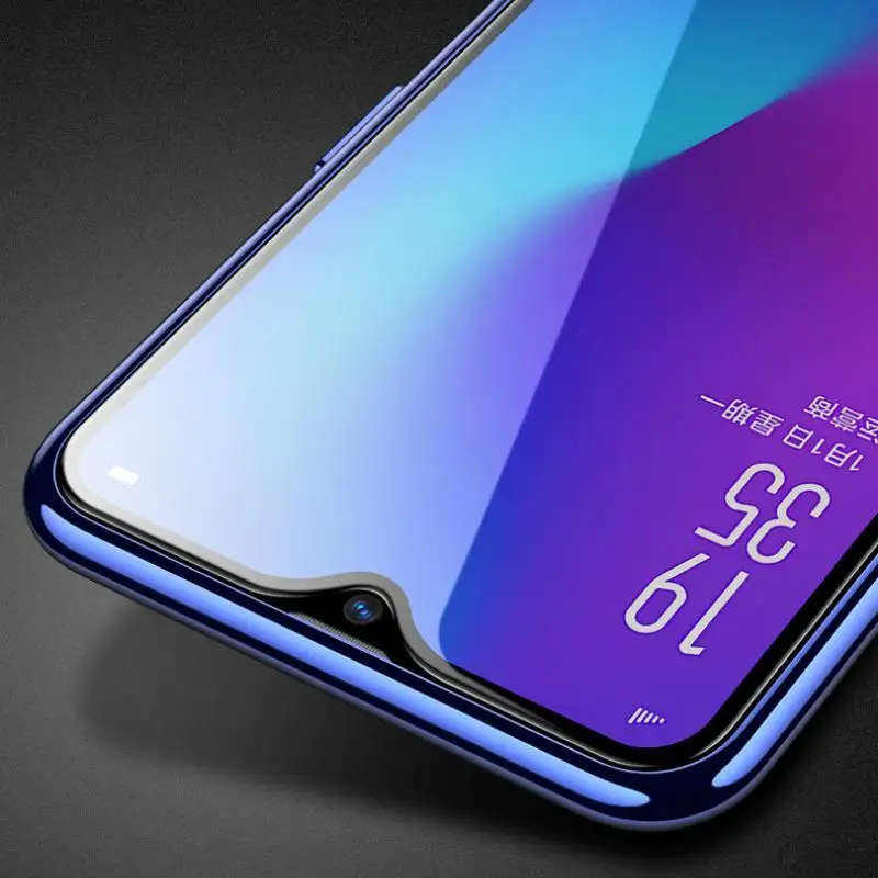 2 шт. защитная пленка для экрана Realme C2 из закаленного стекла Reamle с полным