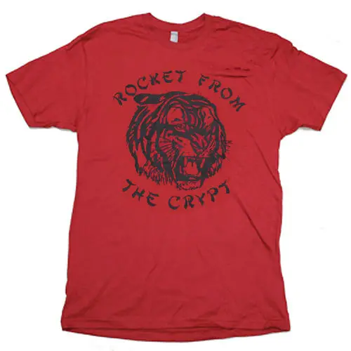 Rocket от Crypt Tiger логотип Cardinal Red Футболка новая брендовая футболка высокого качества