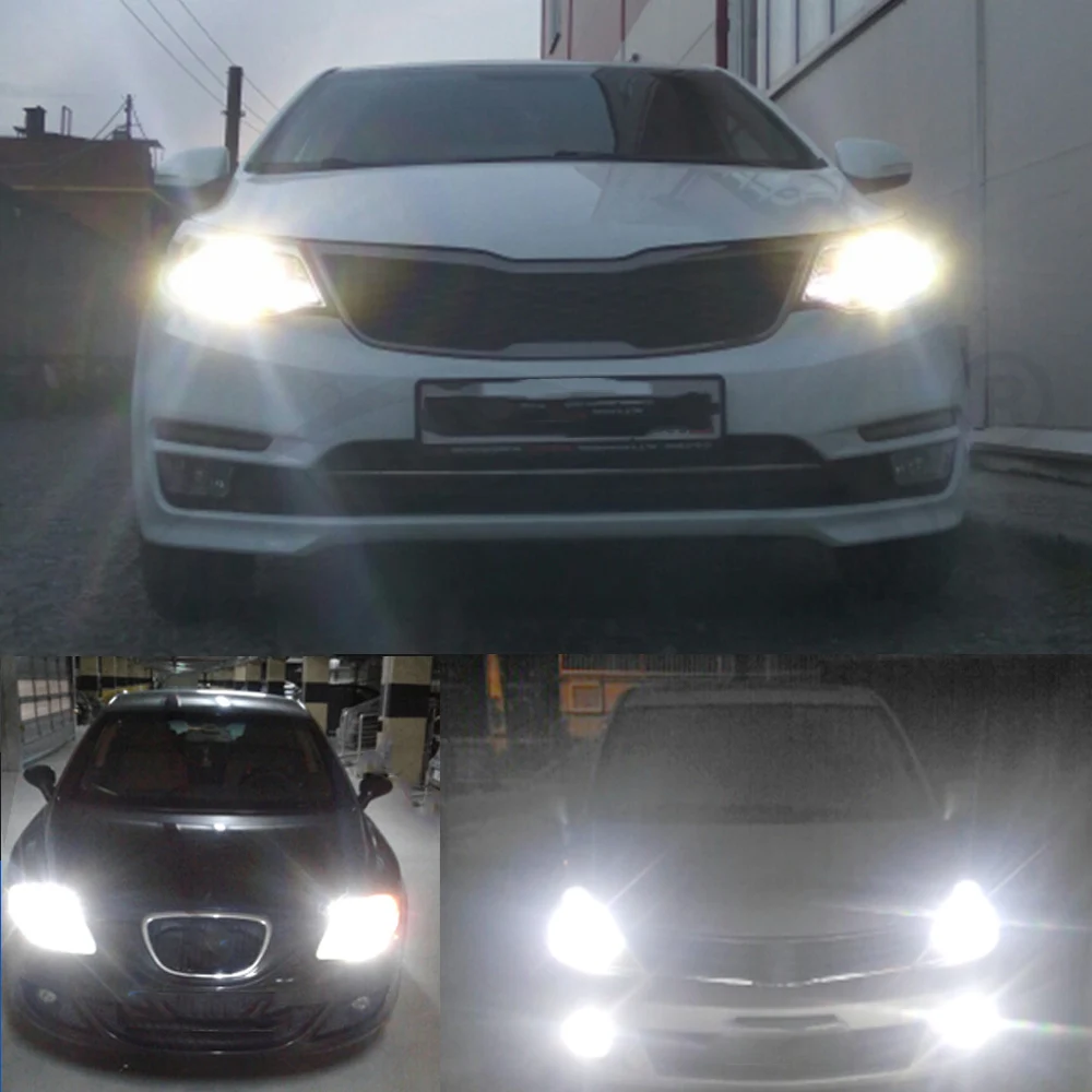 6000K 9012 5202 H16 H8 100 Вт 13600Lm IP67 P6 автомобильная светодиодная передняя лампа автомобильная фара противотуманный светильник авто светильник ing HID светильник Blub