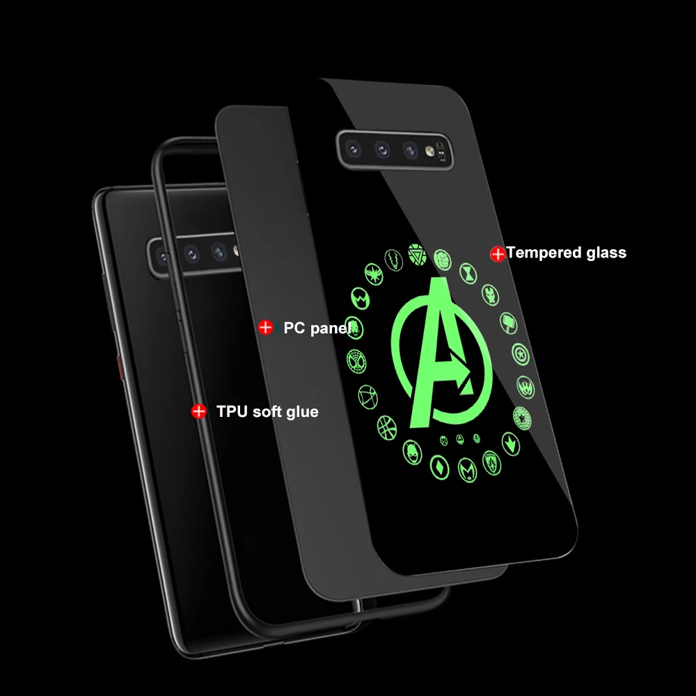 Ciciber чехлы для телефонов samsung Galaxy S10 S9 S8 Plus Note 8 9 S10e + Funda чудо-яд светящаяся