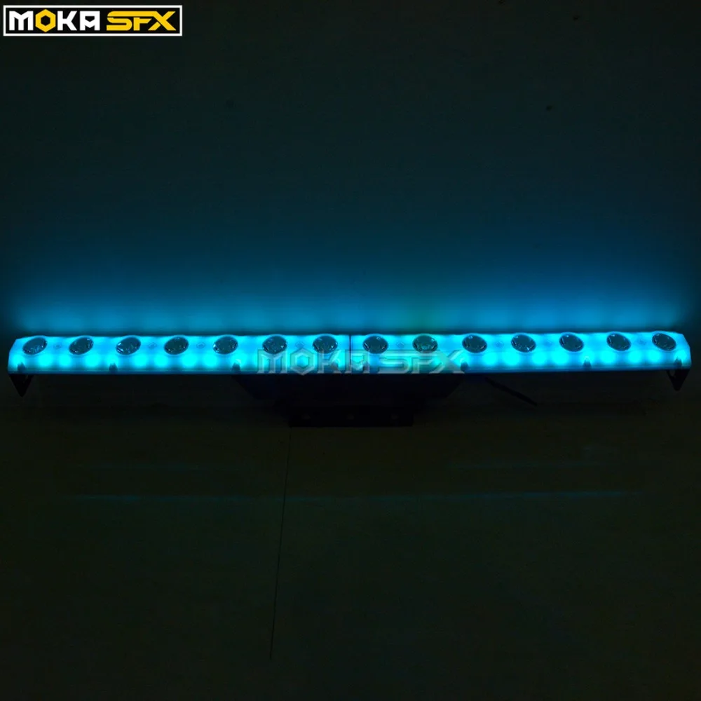 Светодиодный сценический светильник DMX 14x5 Вт настенный для мытья RGB 3 в 1 меняющий
