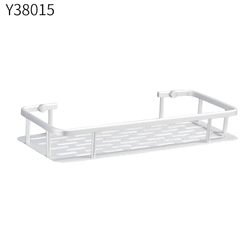 Y38015 Frap New Arrival Wall Mounted Shelf Bathroom Shelf Basket Storage Holder Hanging Space Aluminum Kitchen Bathroom Hardware Y38015 - Цвет: Y38015