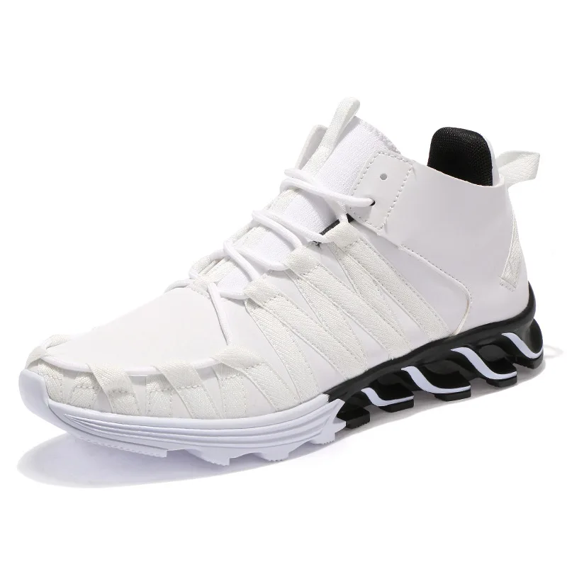 Зимние однотонные повседневные мужские туфли из вулканизированной кожи модные