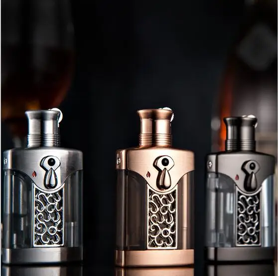 Jobon зажигалка Мужская творческая личность выдолбленный огонь Надувное колесо