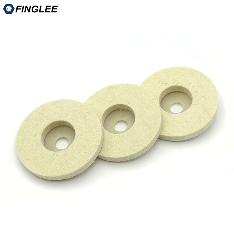 Угловая шлифовальная машина FINGLEE полировальный диск из шерстяного войлока 4