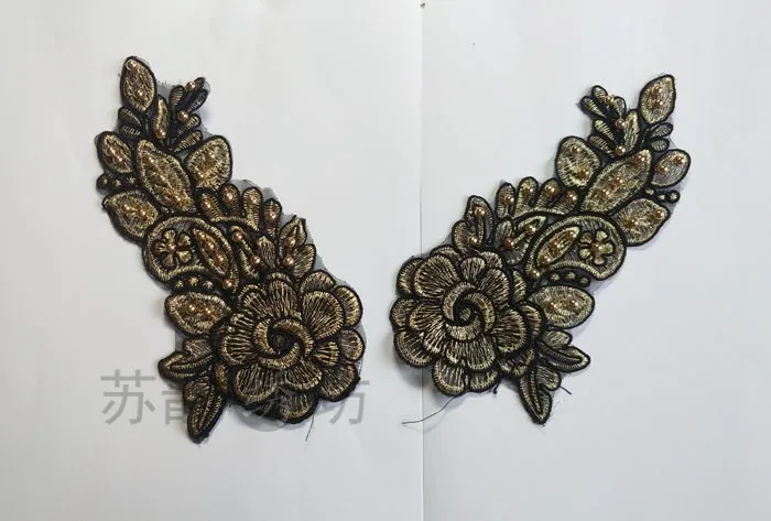 Модная 3D черная фотолента для платья футболки DIY JAENS|Заплатки| |