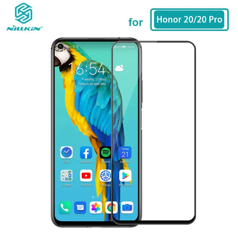 Закаленное стекло для Huawei Honor 20 30 Pro 20S 30S Nova 5T Nillkin CP + с полным клеем защита экрана