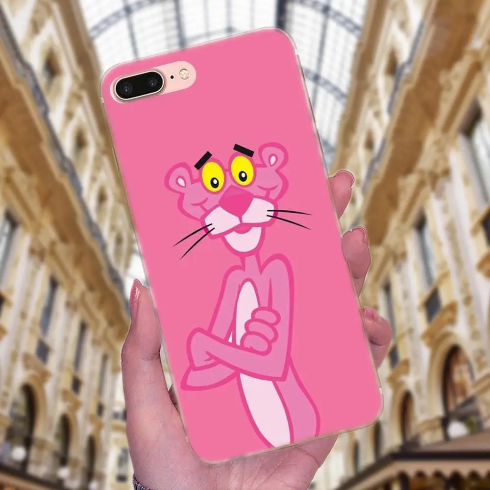 Защитный чехол для телефона Kawaii Розовая пантера Новинка мульти Galaxy J1 J2 J3 J330 J4 J5 J6 J7