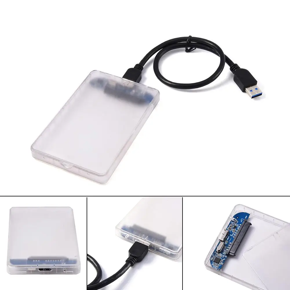 Новый 10 шт. 2 5 дюймов жесткий диск чехол для жесткого диска USB3.0 SATA3.0 внешний корпус